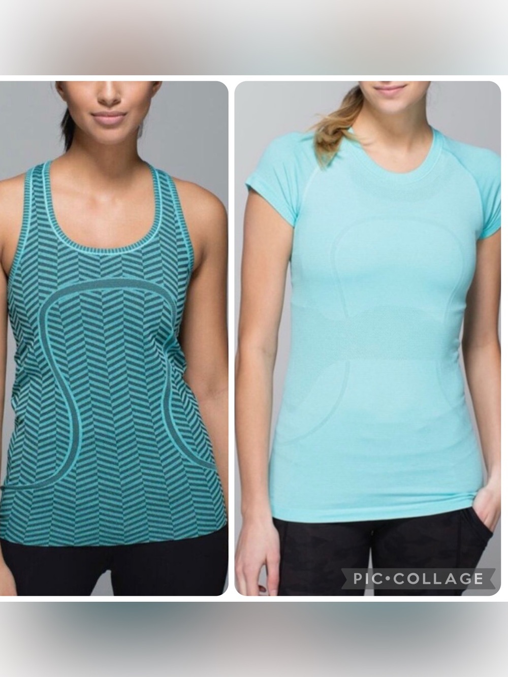 Lululemon Athletica  Bundle Of Two Work Out Tops Gym